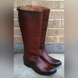 Frye Women's Brown Heeled Boots